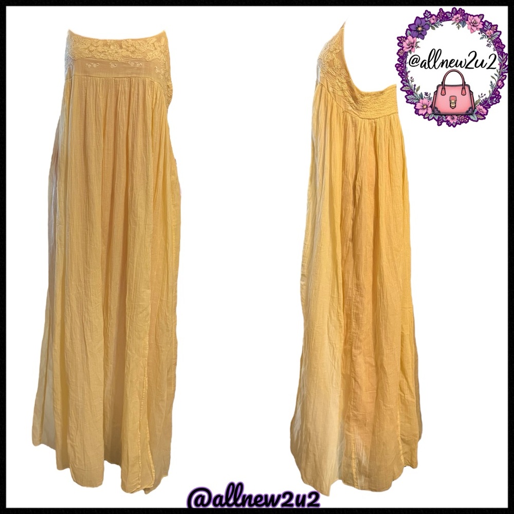 Free People Confidently Lost Maxi Swim Cover Up Cream - Picture 6 of 16